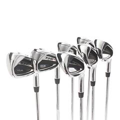 Cobra King F9 One Length Steel Mens Right Hand Irons 5-GW Regular - KBS Tour 80 R - Image 2
