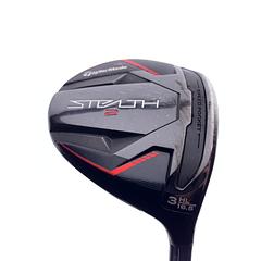 Used TaylorMade Stealth 2 3  HL Fairway Wood / 16.5 Degrees / Stiff Flex - Image 1