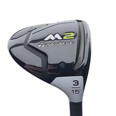 Used TOUR ISSUE TaylorMade M2 2017 3 Fairway Wood / 15 Degrees / X-Stiff Flex - Image 1