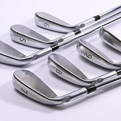 Ping G400 Irons / 4-PW / Blue Dot / Regular Flex Ping AWT 2.0 Shafts - Image 4