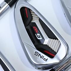 Ping G410 Irons / 5-PW / Blue Dot / Stiff Flex Dynamic Gold 120 S300 Shafts - Image 1