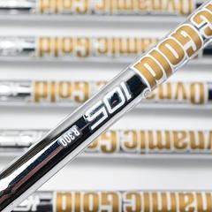 Ping G410 Irons / 5-PW-GW / Green Dot / Regular Flex Dynamic Gold 105 R300 - Image 5