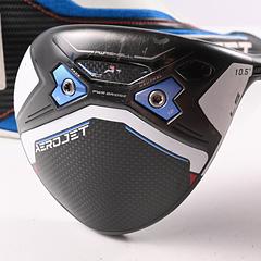 Cobra Aerojet LS Driver / 10.5 Degree / Stiff Flex HZRDUS Smoke RDX Blue 70 - Image 2