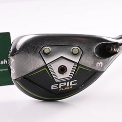 Callaway Epic Flash #3 Hybrid / 18 Degree / Stiff Flex KBS Hybrid 80 Shaft - Image 2