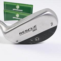 Left Hand Taylormade Rescue Mid #2 Hybrid / 16 Degree / X-Flex Diamana D+ 92 - Image 1