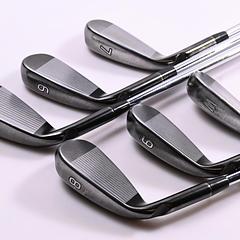 Ping G710 Irons / 5-PW / Green Dot / Regular Flex Ping AWT 2.0 Shafts - Image 4