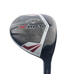 Used Callaway X Hot 2013 3 Fairway Wood / 15 Degrees / Stiff Flex - Image 1