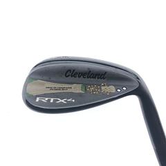Used Cleveland RTX 4 Black Satin Lob Wedge / 60.0 Degrees / Stiff Flex - Image 1