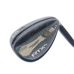 Used Cleveland RTX 4 Black Satin Lob Wedge / 60.0 Degrees / Stiff Flex - Image 2