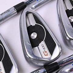 Ping G400 Irons / 5-PW / Blue Dot / Regular Flex Dynamic Gold 105 R300 Shafts - Image 1