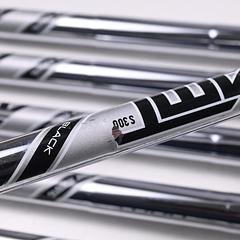 Left Hand Titleist T200 2019 Irons / 5-PW+48° / Stiff Flex AMT Black S300 Shafts - Image 5