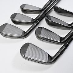 Taylormade Qi Gunmetal Edition Irons / 4-PW / Stiff Flex KBS MAX MT 85 Shafts - Image 4