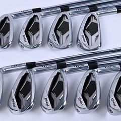 Ping G430 Irons / 5-PW+AW+GW+SW / Black Dot / Stiff Flex Elevate MPH 95 Shafts - Image 2