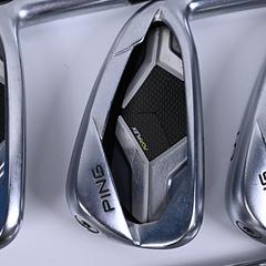 Ping G430 Irons / 5-PW+AW+GW+SW / Black Dot / Stiff Flex Elevate MPH 95 Shafts - Image 1