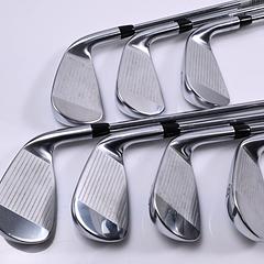 Left Hand Titleist T350 Irons / 5-PW+GW /  Regular Flex True Temper AMT Red R300 - Image 3