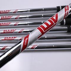 Left Hand Titleist T350 Irons / 5-PW+GW /  Regular Flex True Temper AMT Red R300 - Image 5