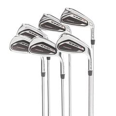 Cobra King F9 Steel Mens Right Hand Irons 5-GW Stiff - KBS Tour 90 - Image 1