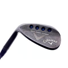 Used Callaway Mack Daddy Forged Slate Sand Wedge / 56.0 / Stiff  / Left-Handed - Image 1