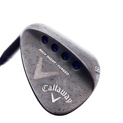 Used Callaway Mack Daddy Forged Slate Sand Wedge / 56.0 / Stiff  / Left-Handed - Image 2