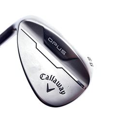 Used Callaway Opus Brushed Chrome Lob Wedge / 58.0 Deg/ Wedge Flex / Left-Handed - Image 4