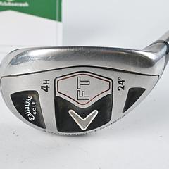Callaway FT #4 Hybrid / 24 Degree / Regular Flex Fujikura M Fit-On Shaft - Image 2