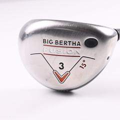Callaway Big Bertha Fusion #3 Wood / 15 Degree / Regular Flex Aldila NVS 55 - Image 2