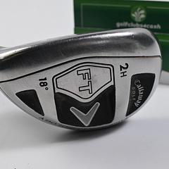 Left Hand Callaway FT #2 Hybrid / 18 Degree / Stiff Flex Fujikura Fit-On Shaft - Image 2