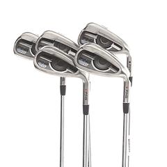 Ping G Series Steel Mens Right Hand Irons 7-SW Orange Dot 2.25* Flat Regular - KBS Tour 110 - Image 1