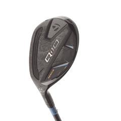 TaylorMade Qi10 Graphite Mens Left Hand 4 Hybrid 22* Regular - Fujikura Ventus TR Blue 7-S - Image 1