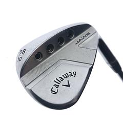 Used Callaway Jaws Full Toe Chrome Lob Wedge / 58.0 Degrees / Wedge Flex - Image 2