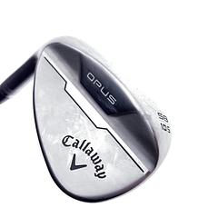 Used Callaway Opus Brushed Chrome Lob Wedge / 58.0 Deg/ Wedge Flex / Left-Handed - Image 7