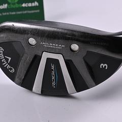 Callaway Rogue #3 Hybrid / 19 Degree / Stiff Flex Aldila Synergy Blue 60 Shaft - Image 2