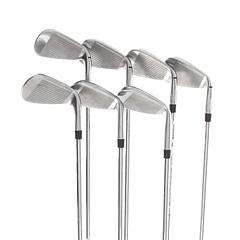 TaylorMade Qi Steel Mens Left Hand Irons 5-SW Regular - KBS Max MT 85 - Image 4