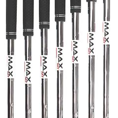 TaylorMade Qi Steel Mens Left Hand Irons 5-SW Regular - KBS Max MT 85 - Image 6