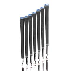 TaylorMade Qi Steel Mens Left Hand Irons 5-SW Regular - KBS Max MT 85 - Image 7