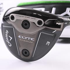 Tour Issue Callaway Elyte Ti #3 Wood / 15 Degree / Stiff Flex Ventus Velocore 7 - Image 2