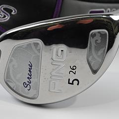 Ladies Ping Serene #5 Hybrid / 26 Degree / Ladies Flex Ping ULT 210 Shaft - Image 2