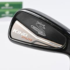 Cobra King Black Utility #3 Iron / 19.5 Degree / Stiff Flex AMT White S300 Shaft - Image 1