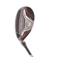 TaylorMade Stealth Plus Graphite Mens Left Hand 3 Hybrid 19.5* Stiff - HZRDUS RDX Smoke 6.0 80g HY - Image 1