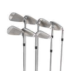 TaylorMade Qi Steel Mens Left Hand Irons 5-SW Regular - KBS Max MT 85 - Image 4