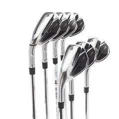 TaylorMade Qi Steel Mens Left Hand Irons 5-SW Regular - KBS Max MT 85 - Image 2