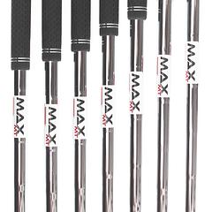 TaylorMade Qi Steel Mens Left Hand Irons 5-SW Regular - KBS Max MT 85 - Image 6