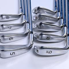 Ping G430 Irons / 5-PW+AW+GW+SW / Blue Dot / Regular Flex Ping AWT 2.0 Shafts - Image 4