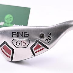 Ping G15 #3 Hybrid / 20 Degree / Regular Flex Aldila Serrano 85 Shaft - Image 2