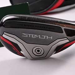 Taylormade Stealth Plus #4 Hybrid / 22 Degree / Regular Flex HZRDUS Smoke Red 70 - Image 2