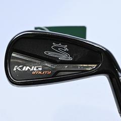 Cobra King Black Utility #3 Iron / 19.5 Degree / Stiff Flex True Temper AMT Tour White - Image 1