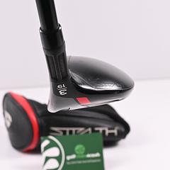 Taylormade Stealth #3 Hybrid / 19 Degree / Stiff Flex HZRDUS Smoke Black RDX 80 - Image 5