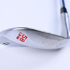 Taylormade Milled Grind 3 Chrome Lob Wedge / 58 Degree / Stiff Flex Dynamic Gold - Image 3