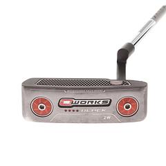 Odyssey OWorks Black 2W Mens Right Hand Putter 34" Mid-Mallet - Super Stroke Mid Slim 2.0 - Image 2