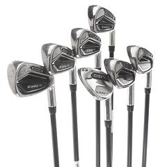 Cobra King F8 Steel Ladies Right Hand Irons 5-GW Ladies - Cobra Superlite 55 - Image 2